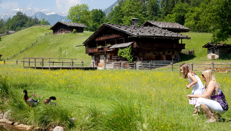 [Translate to Englisch:] Museum der Tiroler Bauernhöfe in Kramsach