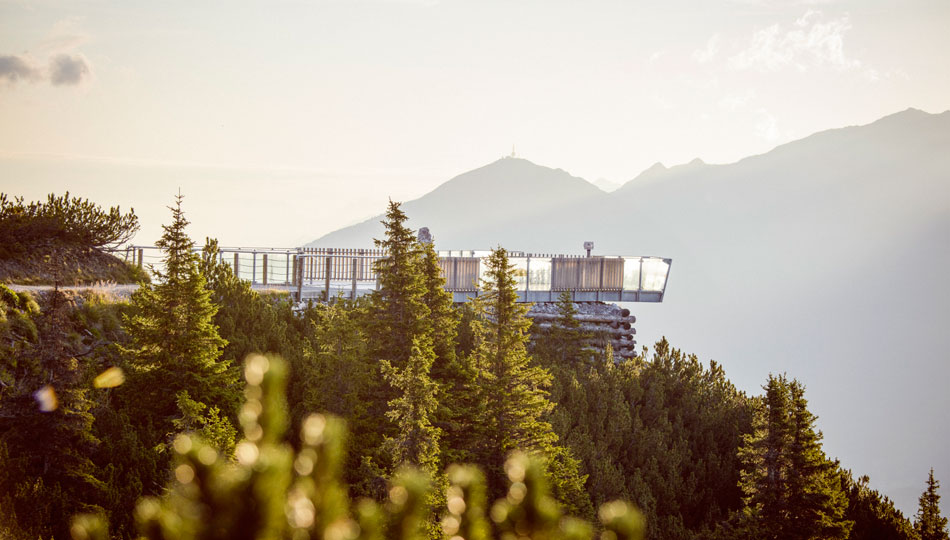 Schlick Aussichtsplattform im Stubaital