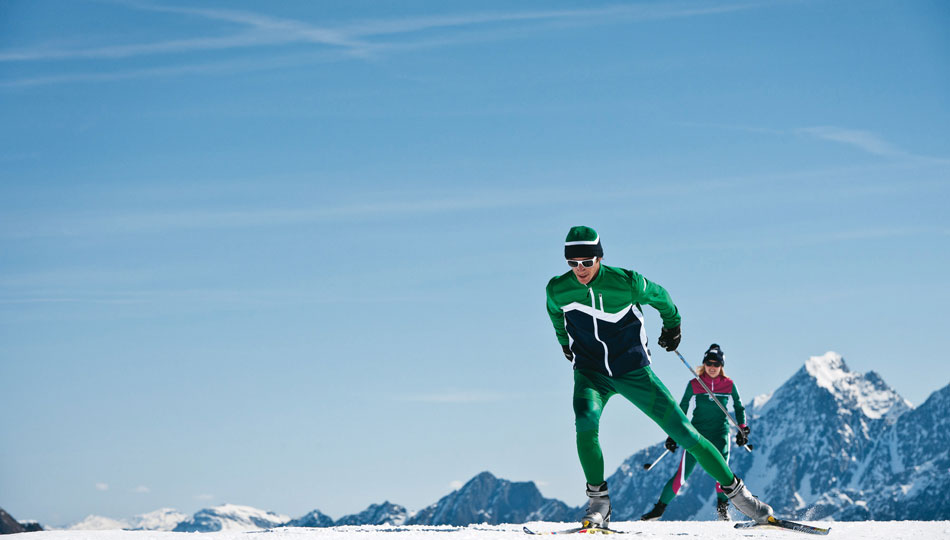 [Translate to Englisch:] Langlaufen im Stubaital